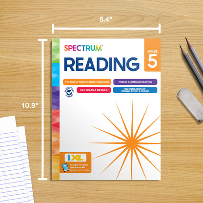 Spectrum Reading Workbook Grade 5 Paperback