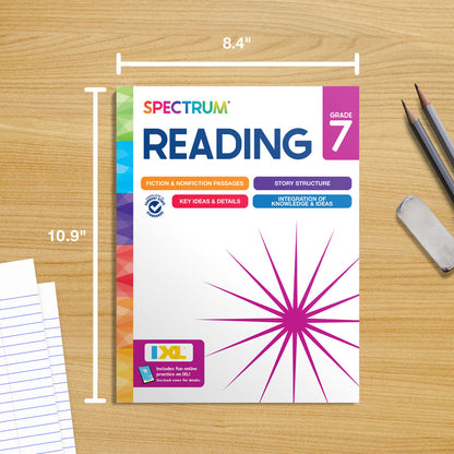 Spectrum Reading Workbook Grade 7 Paperback