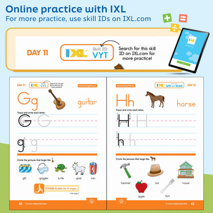 Summer Bridge Activities Quick Workbook Grade PK-K