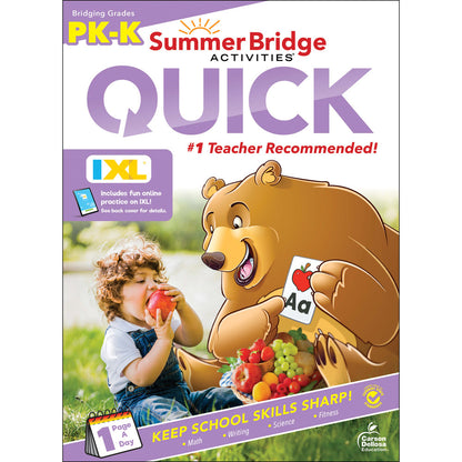 Summer Bridge Activities Quick Workbook Grade PK-K