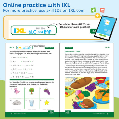 Summer Bridge Activities Quick Workbook Grade K-1