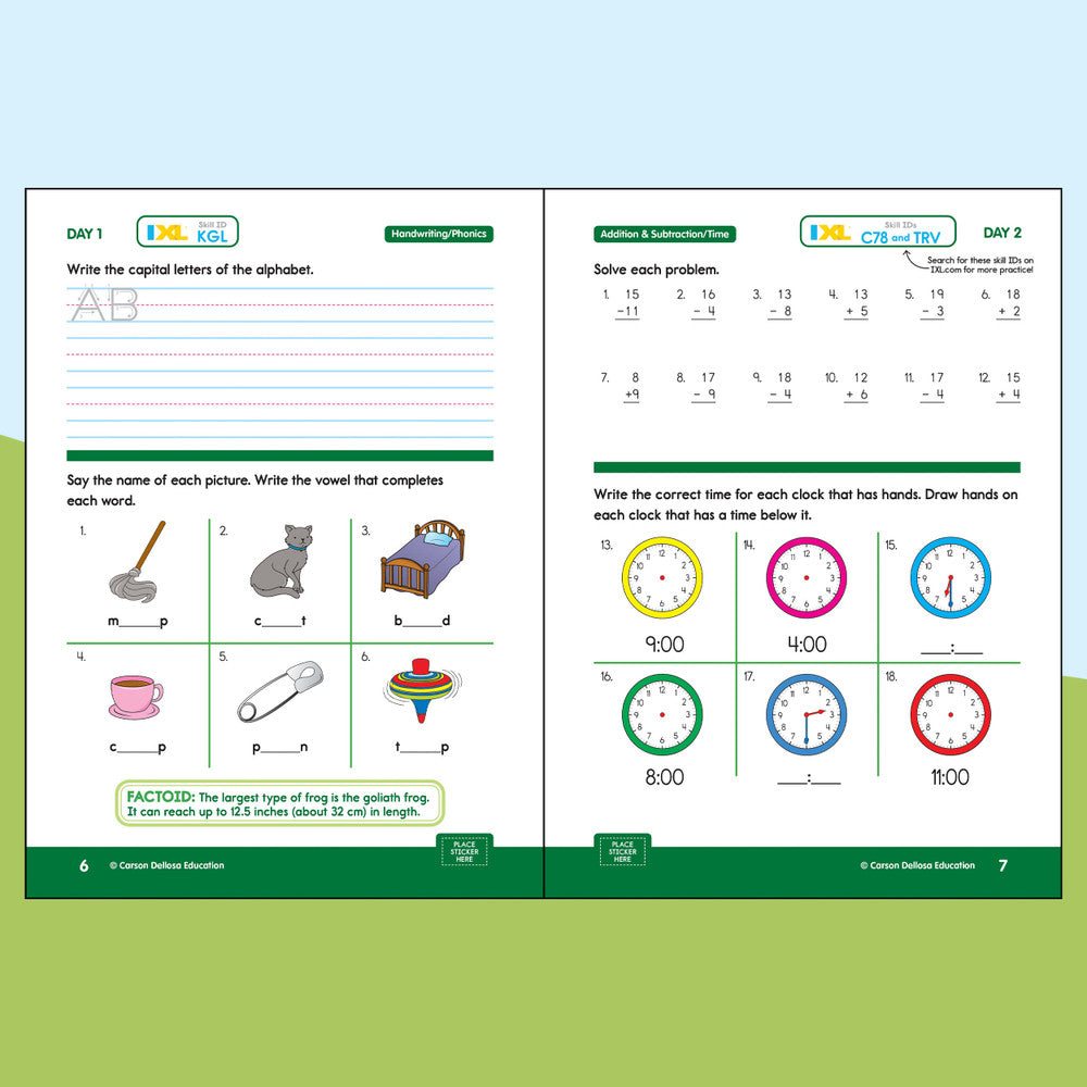 Summer Bridge Activities Quick Workbook Grade 1-2