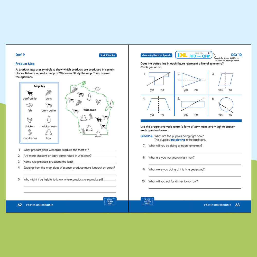 Summer Bridge Activities Quick Workbook Grade 3-4