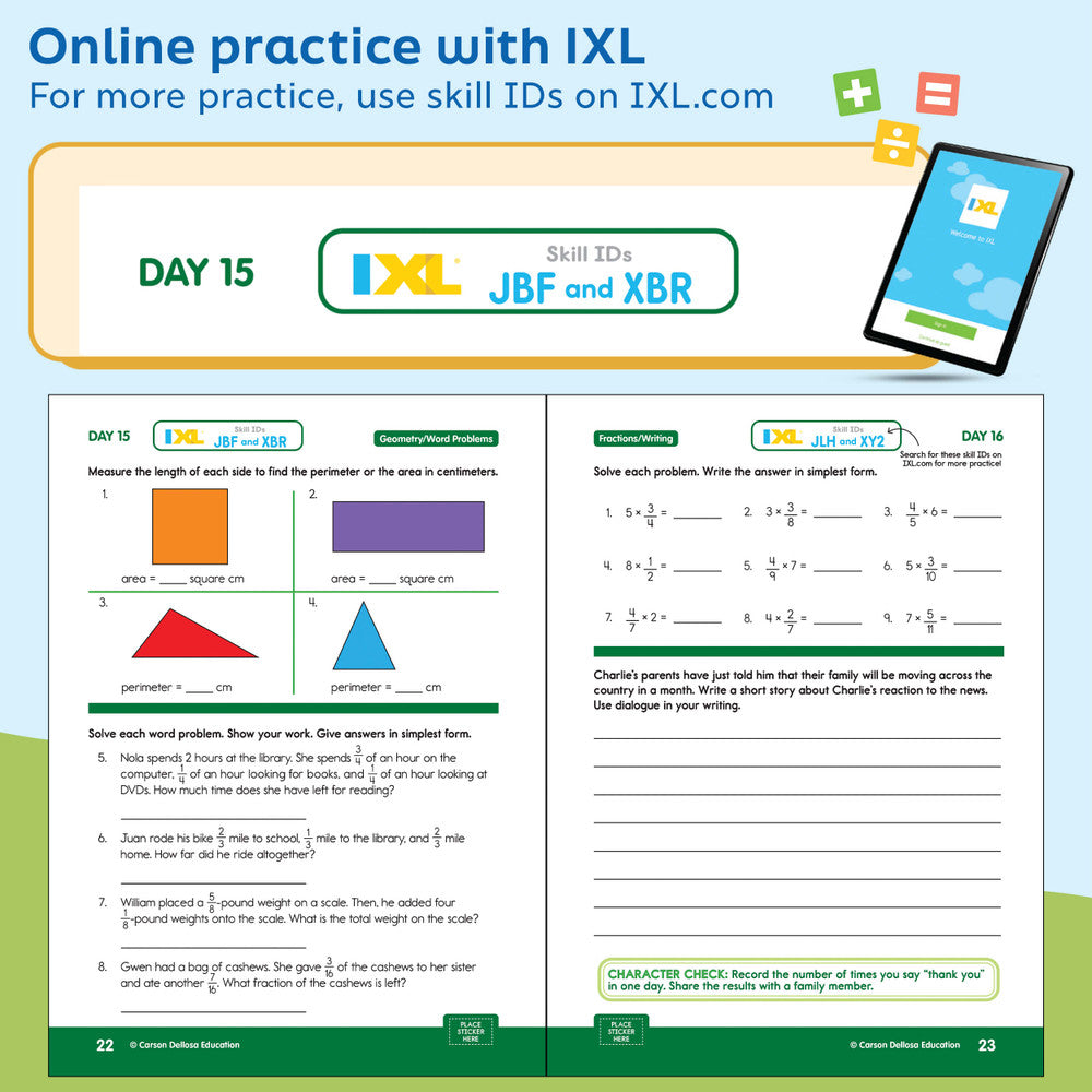 Summer Bridge Activities Quick Workbook Grade 4-5