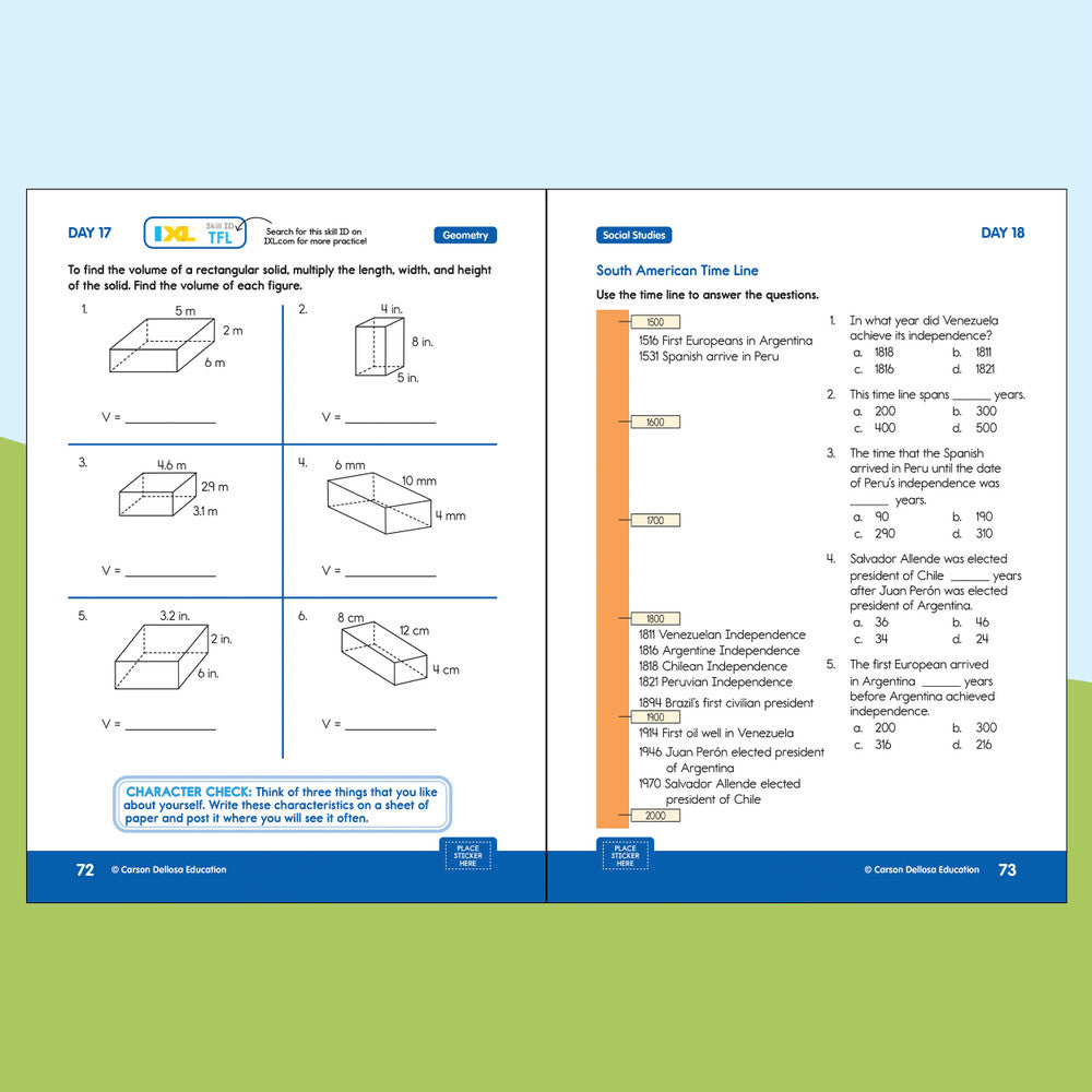 Summer Bridge Activities Quick Workbook Grade 4-5