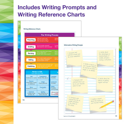 Spectrum Writing Workbook Grade 6 Paperback