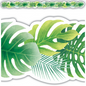Tropical Leaves Die-Cut Border Trim