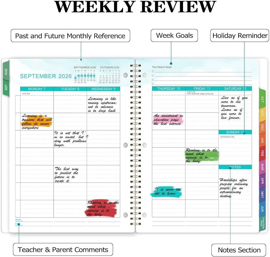 Student Planner 2026-2027 - Student Planner, School Planner 2026-2027