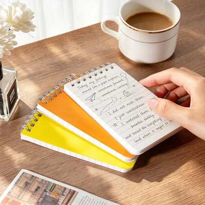 Dynta 60 Pack Pocket Notebook Bulk 3x5 Inch Mini Top Bound Spiral Note Pad