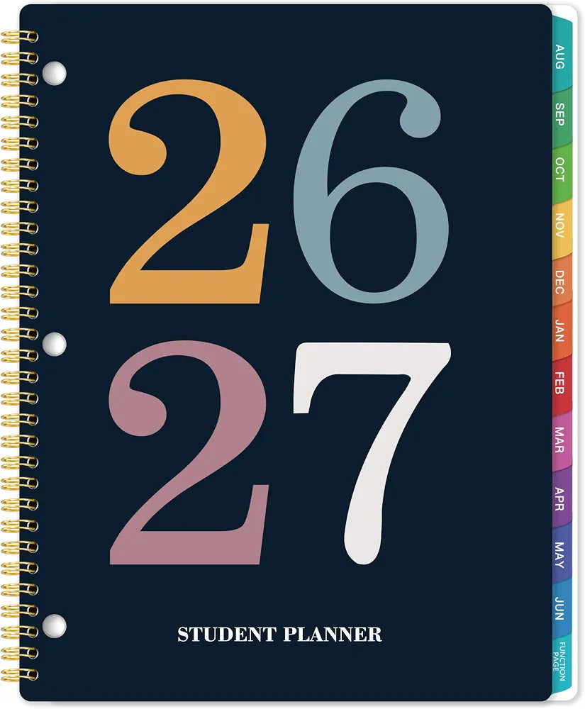 Student Planner 2026-2027 - School Planner 2026-2027, 8.5'' x 11''