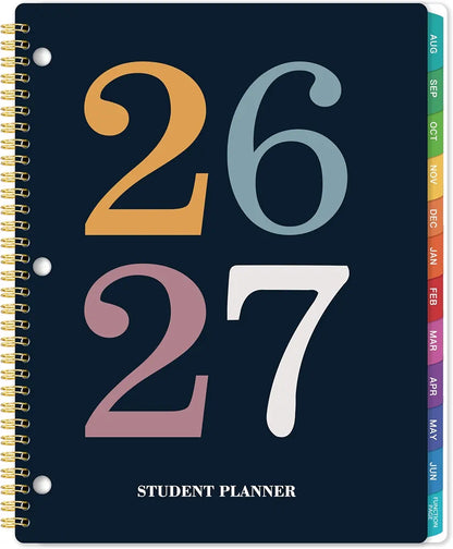 Student Planner 2026-2027 - School Planner 2026-2027, 8.5'' x 11''