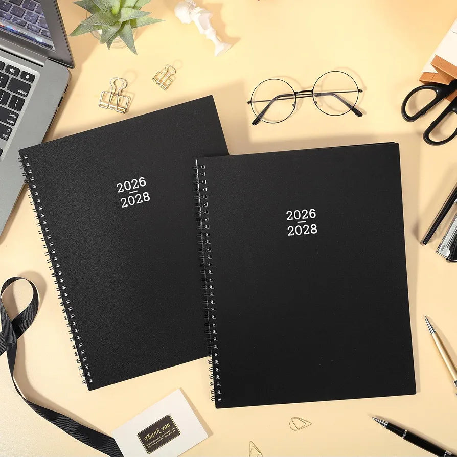 Monthly Planner 2026-2028 - 2026-2028 Monthly Planner, 24 Months, 9'' x 11'', JUL. 2026 - JUN. 2028 with Inner Pocket, Coated Tabs