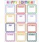 Color Crush Happy Birthday Chart