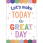 Let’s Make Today a Great Day Positive Poster