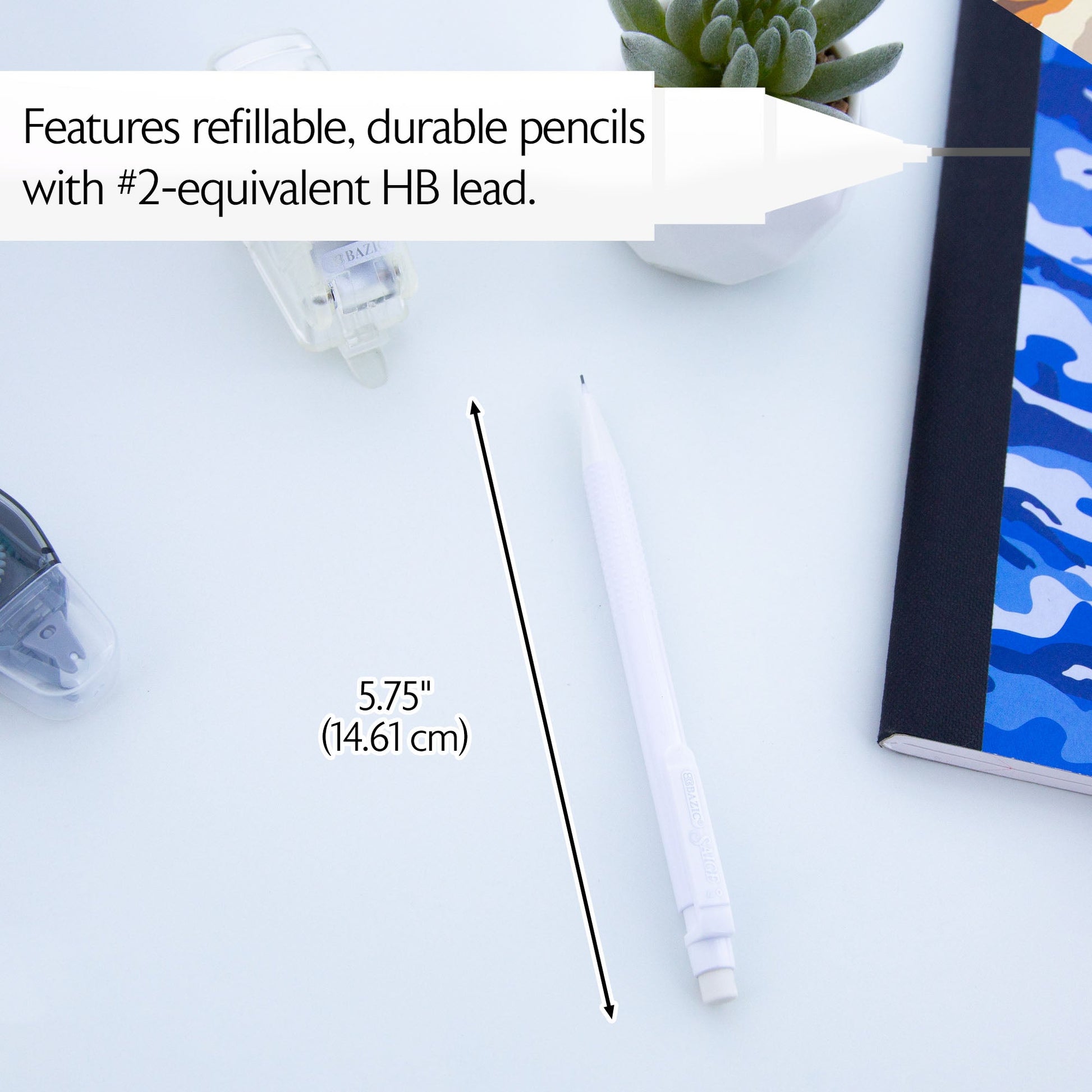 Saige Chroma 0.7 mm Mechanical Pencil (4/Pack)