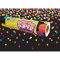 Colorful Confetti on Black Better Than Paper Bulletin Board Roll