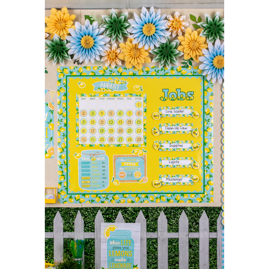Lemon Yellow Better Than Paper Bulletin Board Roll
