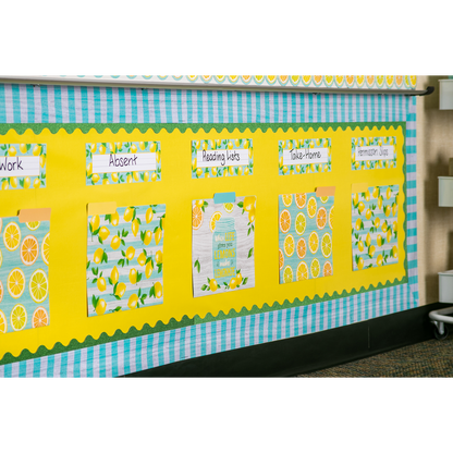 Lemon Yellow Better Than Paper Bulletin Board Roll