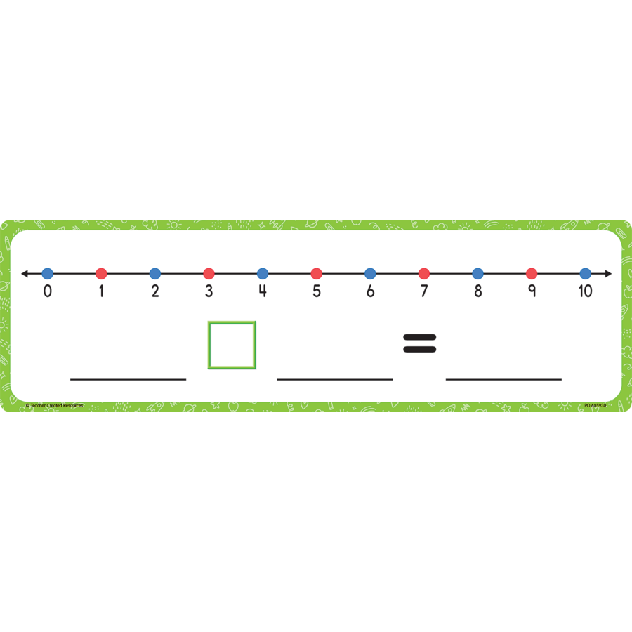 Dry-Erase Number Lines