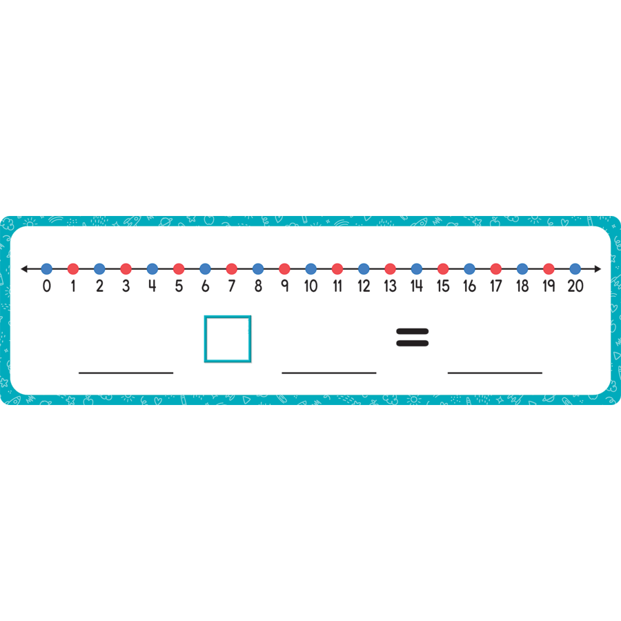 Dry-Erase Number Lines