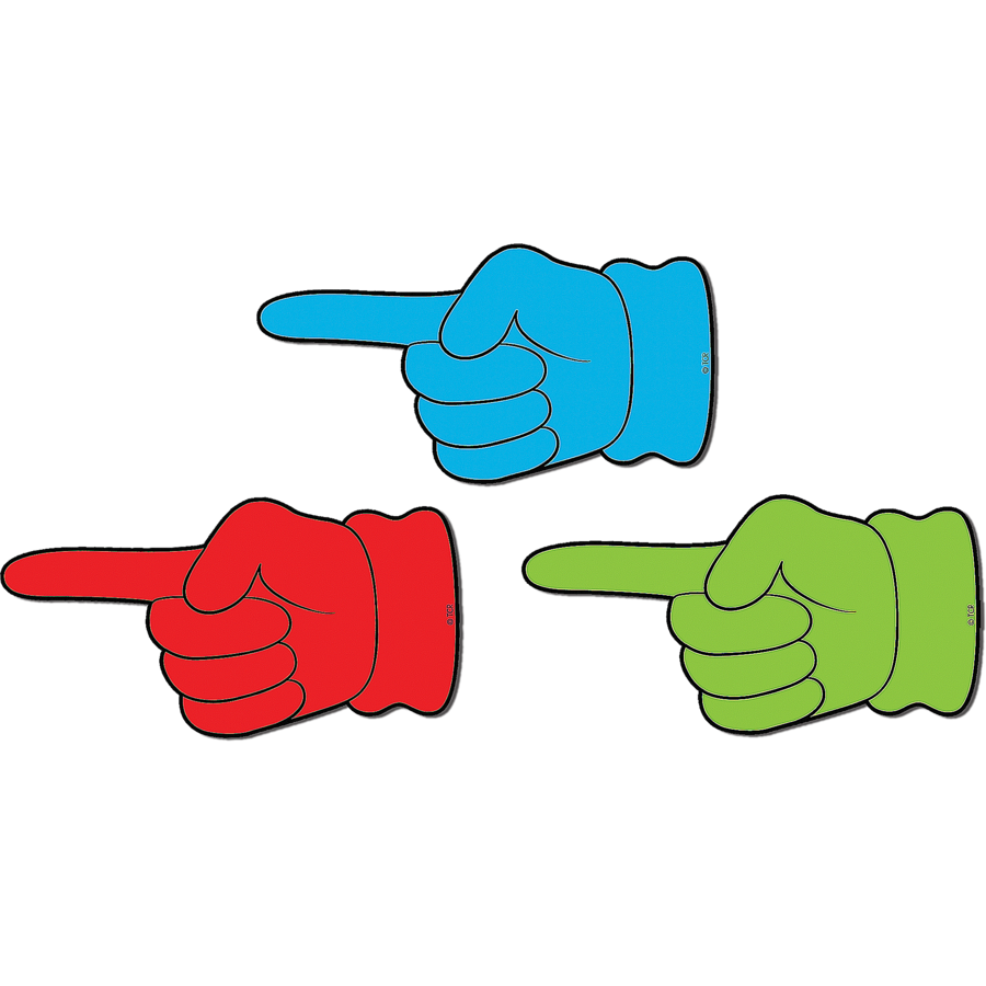 Pointing Hands Magnetic Accents