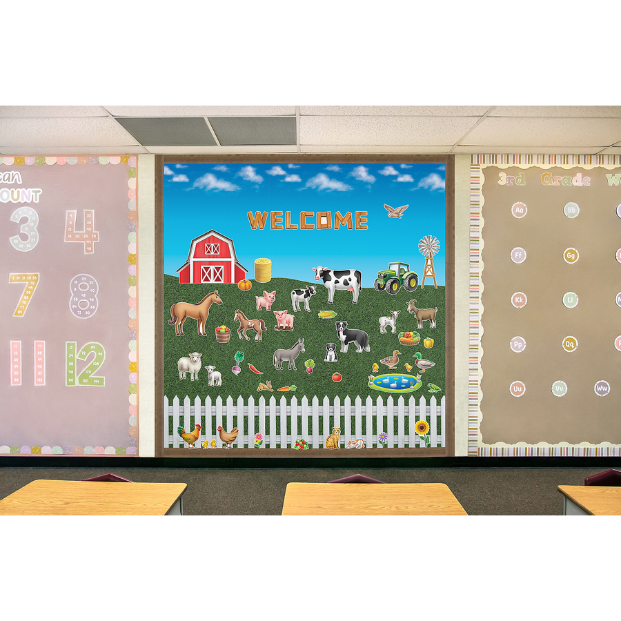 Fun Size White Picket Fence Better Than Paper Bulletin Board Roll