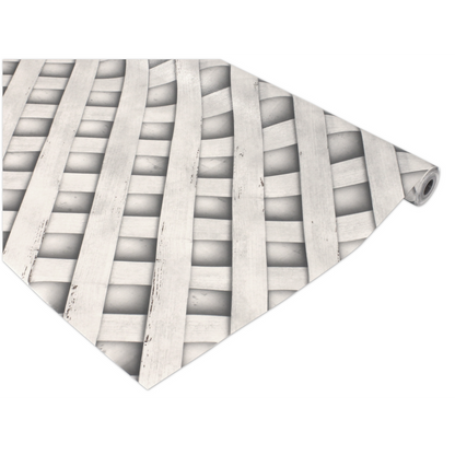 White Trellis Better Than Paper Bulletin Board Roll