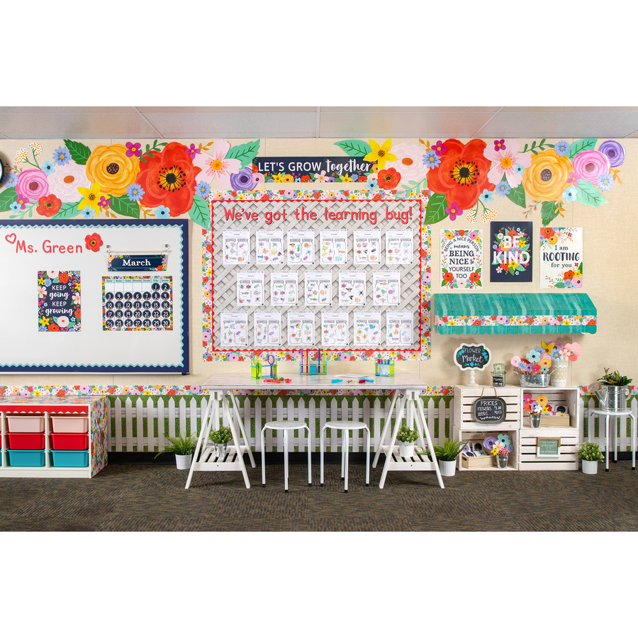 White Trellis Better Than Paper Bulletin Board Roll