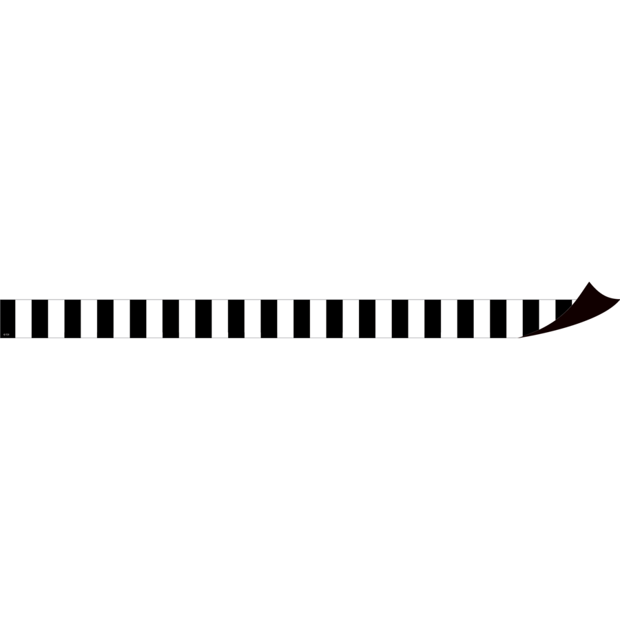 Black Stripes Magnetic Border