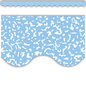 Composition Blue Magnetic Border