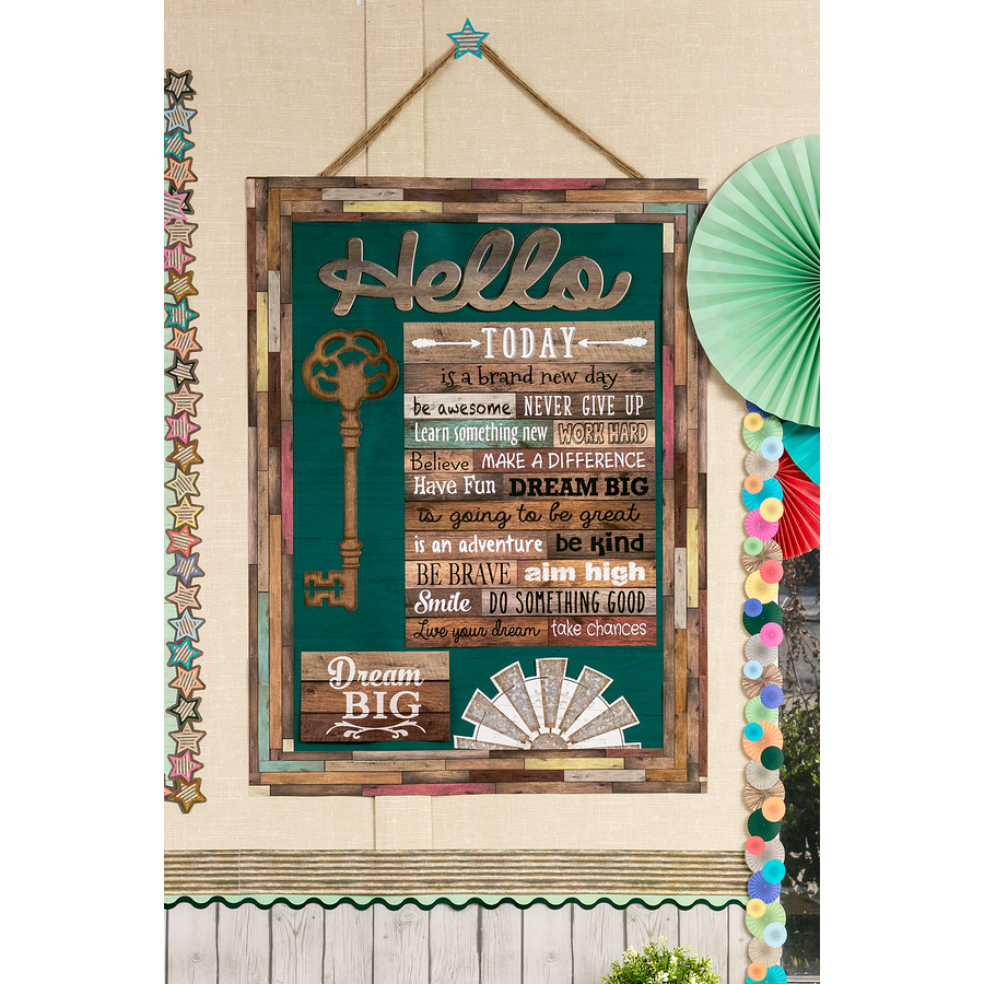Hunter Green Painted Wood Better Than Paper Bulletin Board Roll