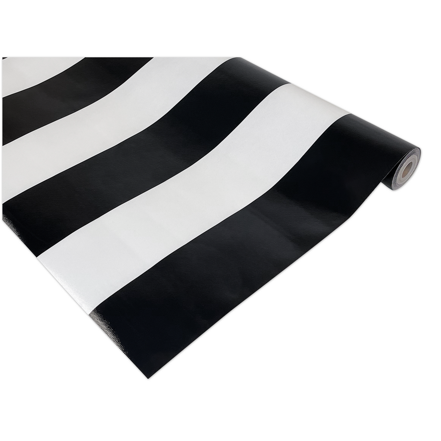 Black & White Stripes Better Than Paper Bulletin Board Roll