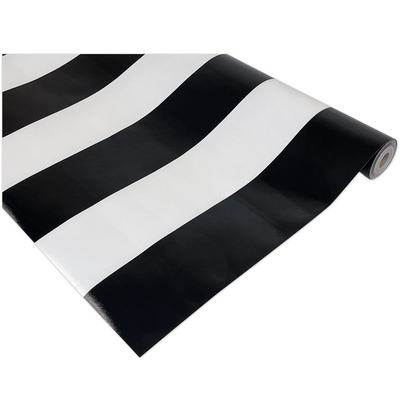 Black & White Stripes Better Than Paper Bulletin Board Roll