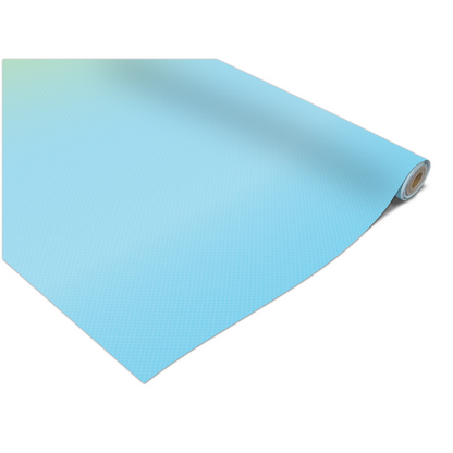 Aqua and Lime Color Wash Better Than Paper Bulletin Board Roll