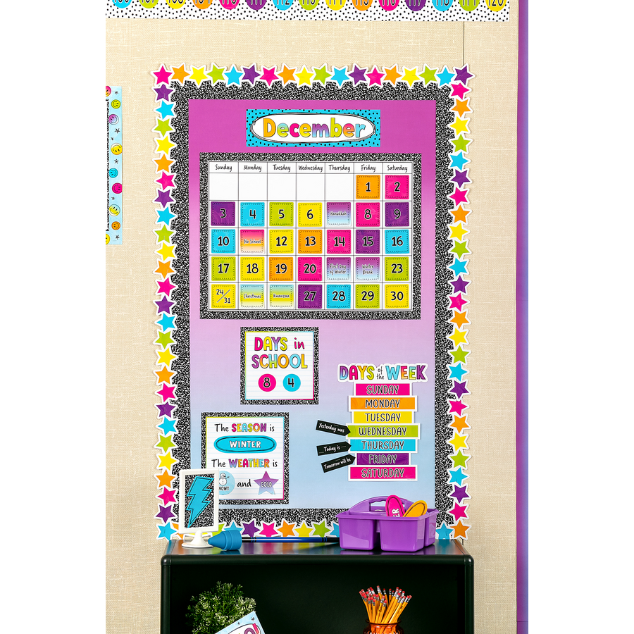 Purple and Blue Color Wash Better Than Paper Bulletin Board Roll