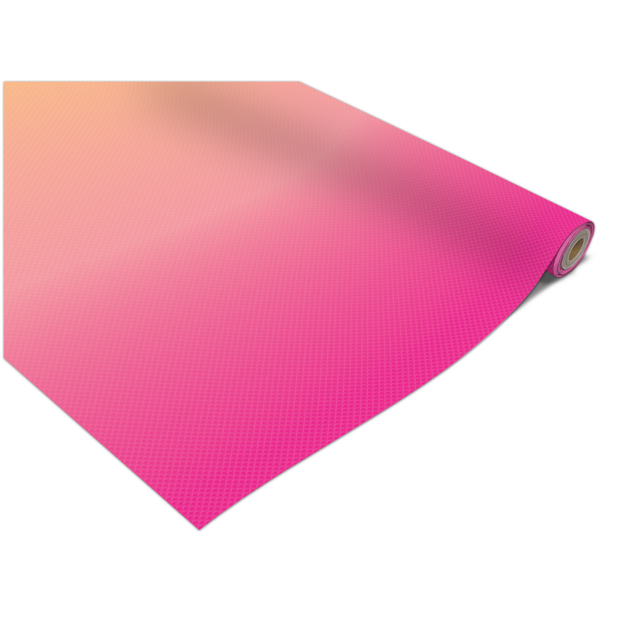 Pink and Orange Color Wash Better Than Paper Bulletin Board Roll
