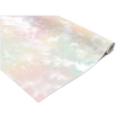 Tie-Dye Better Than Paper Bulletin Board Roll