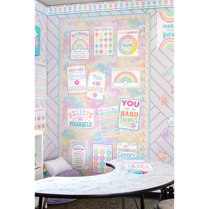 Tie-Dye Better Than Paper Bulletin Board Roll