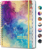 Academic Planner 2026-2027, Weekly and Monthly Calendar Book, July 2026 – June 2027, Hardcover Planner with Tabs, Perfect for Teachers, Students, Women & Men, A5  - Gold