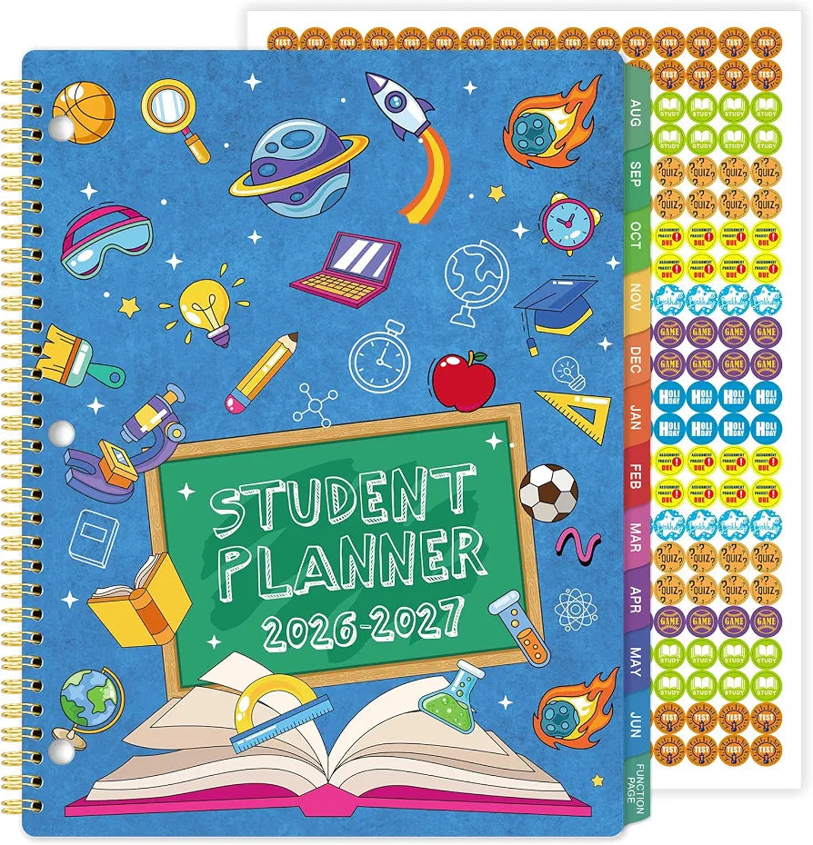 Student Planner 2026-2027 - Student Planner, School Planner 2026-2027