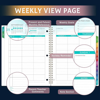Student Planner 2026-2027 - School Planner 2026-2027, 8.5'' x 11''