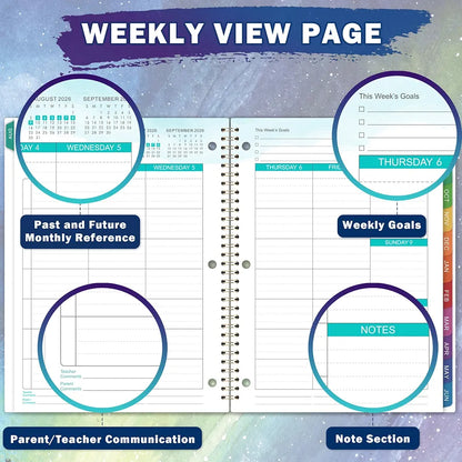 Student Planner 2026-2027 - Academic Planner, 11"x 8.3"