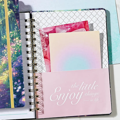 Planner 2026-2027 - Academic Planner 2026-2027 from Jul.2026 - Jun.2027, 8.5'' X 6.4'', Weekly Monthly Planners 12 Month with Colorful Tabs, Back Pocket - Forest Path
