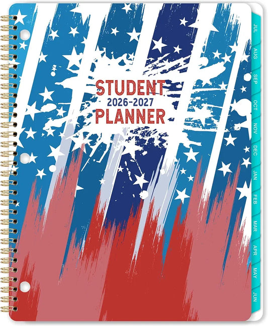 Coboll Student Planner 2026-2027- 2026-2027 School Planner from July 2026 - June 2027, 2026-2027 Academic Planners with Stickers & Inner Pocket for Middle/High School, College Students, 8.5" X 11"