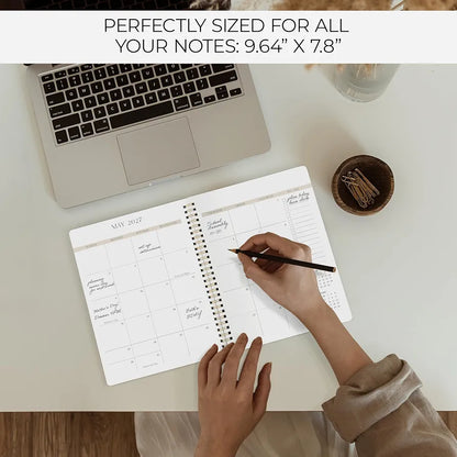 Beautiful 2026-2027 Monthly Planner - To Do List Notebook That Easily Organizes Your Tasks to Boost Productivity - Runs From July 2026 Until December 2027