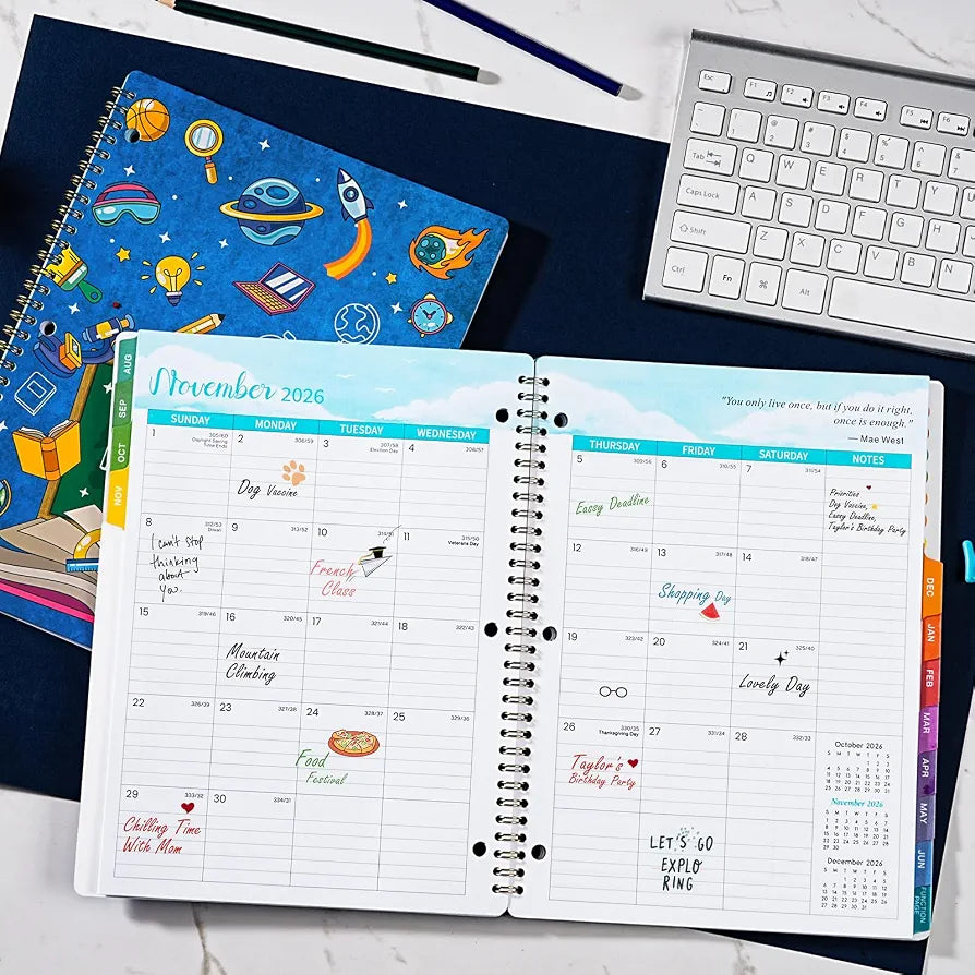 Student Planner 2026-2027 - Student Planner, School Planner 2026-2027