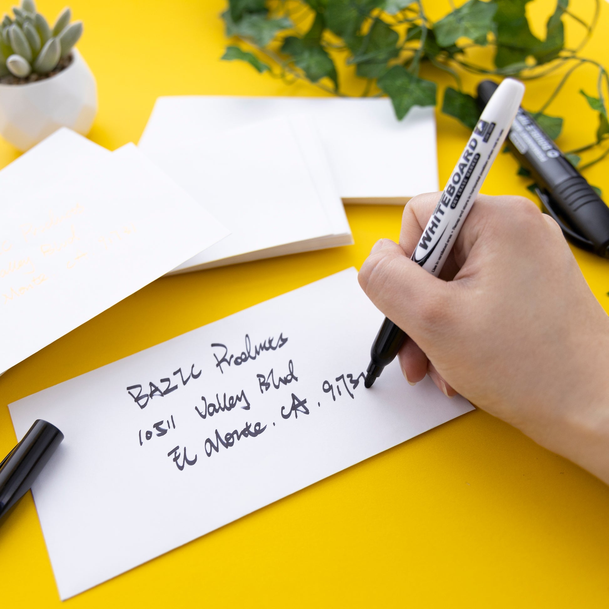 #6 3/4 Self-Seal White Envelopes (65/Pack)