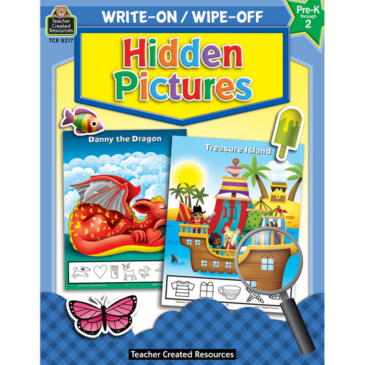 Write-On/Wipe-Off Book: Hidden Pictures