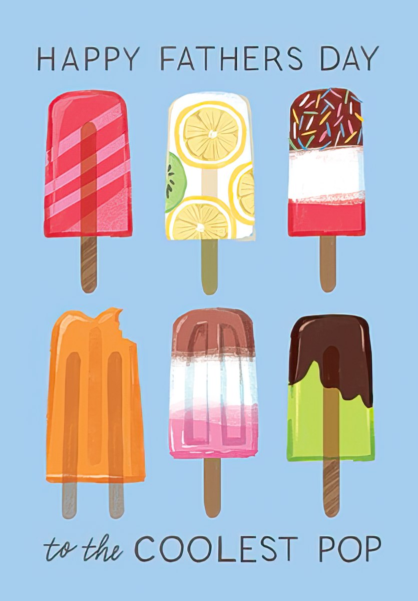 Top Pop | Lighthearted Father's Day Greeting Card