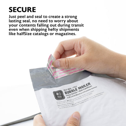 #0 Poly Bubble Mailers, 6 x 9.25 in